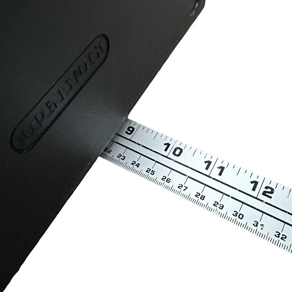 Openstock Black Plastic Double‎ Column 40 Cassette Storage Rack Stackable Media